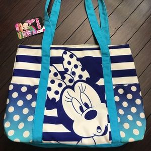 Disney Junior Minnie Mouse Canvas Tote Bag